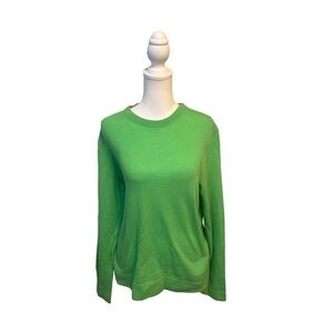 NWOT POLO RALPH LAUREN KELLY GREEN 100% CASHMERE CREW NECK SWEATER Size Small